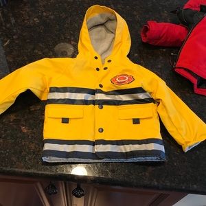 Toddler Raincoat fireman